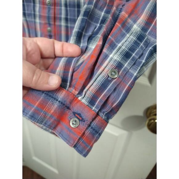 Ariat Real Billie Woman's L Long Sleeve Western Collared Button Shirt - Picture 6 of 9